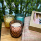 Citronella Candle - Amber Glass