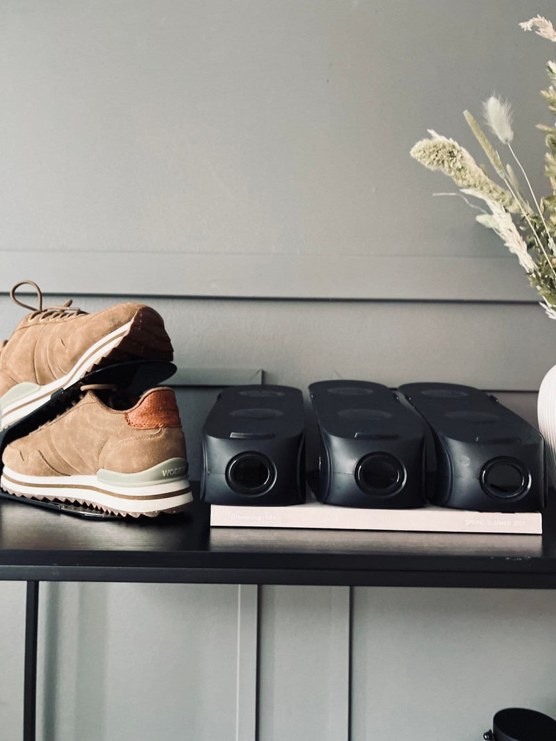 Storage Shoe Organiser Set/4 - Black