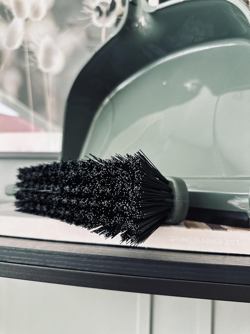 Dustpan & Brush - Green - BIG SIZE