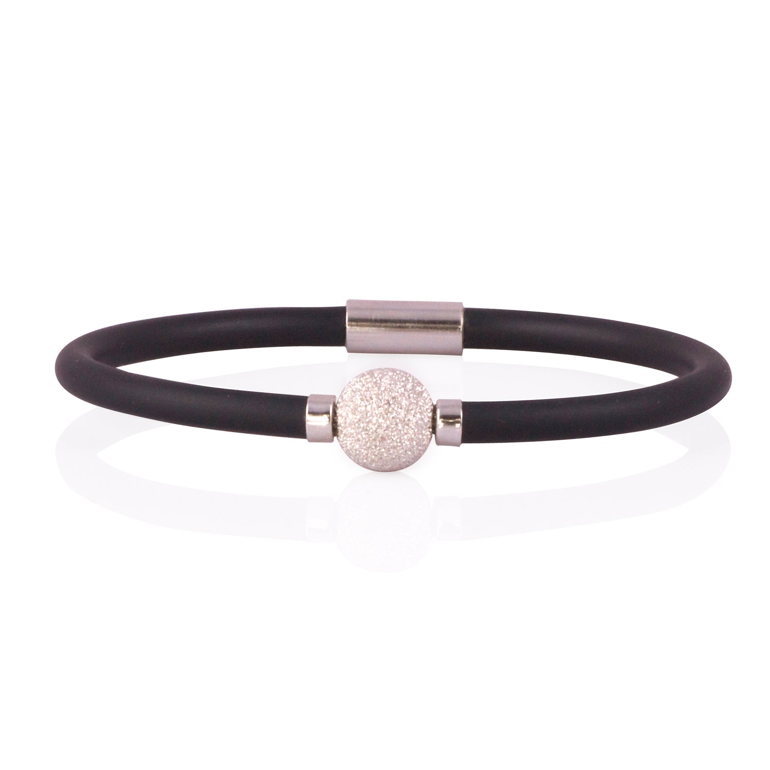 Juleo Jewellery - Silver & Black Bracelet