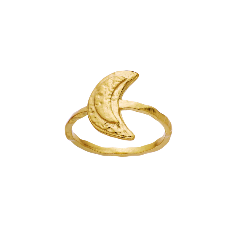 Jacinta Ring - Recycled sterling silver 925 - 18ct Gold Plating