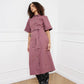 Dress - KEISLEY - Crushed Berry