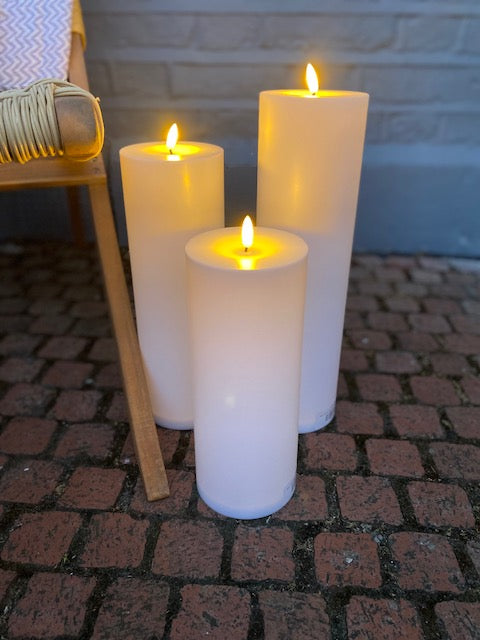 LED OUTDOOR Block Candle - EVERYDAY - H30CM