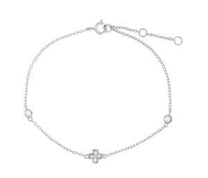 VIA London - Mini Cross Bracelet