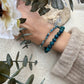 Bracelet - Natural Stones - Teal
