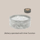 Candle LED - Cement Pot - With Timer Function