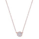 VIA London - Medium Pave Disc Necklace