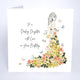 Card 16x16cm - Darling Daughter With Love On Your Birthday