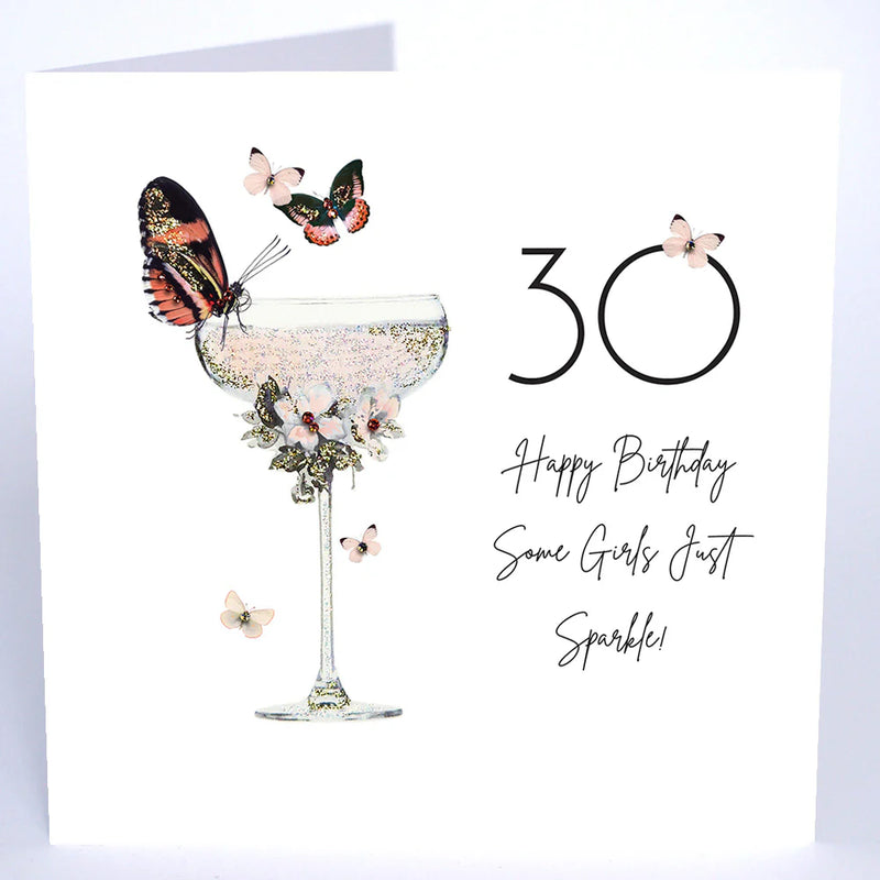 Card - 30 Happy Birthday