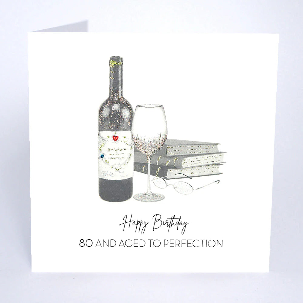 Card - 80 Aged To Perfection