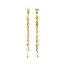 Nixi Earrings - Recycled 925 Sterling Silver - 18ct Yellow Gold Plated