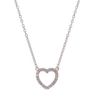 VIA London - Open Heart Necklace