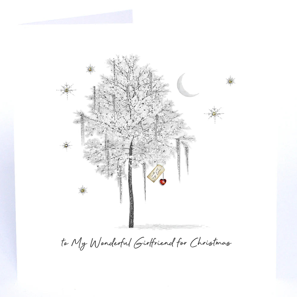Card - To My Wonderful Girlfriend For Christmas