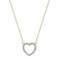 VIA London - Open Heart Necklace