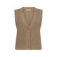 Vest - KIRBY - Knitted - Savannah Tan