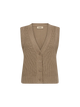 Vest - KIRBY - Knitted - Savannah Tan