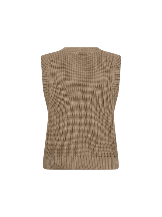 Vest - KIRBY - Knitted - Savannah Tan