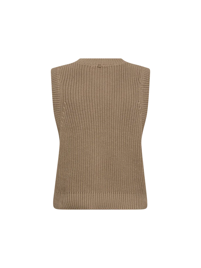 Vest - KIRBY - Knitted - Savannah Tan