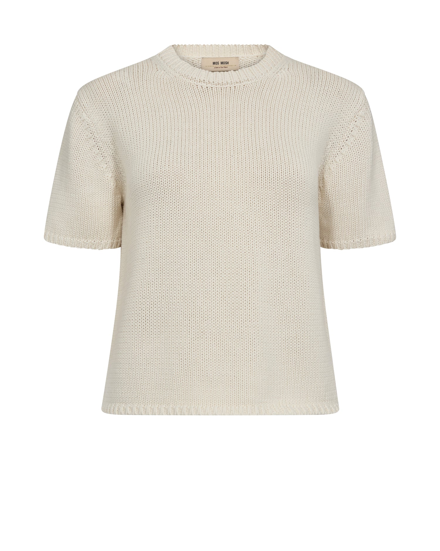 Jumper - MM ARIN COTTON KNIT - Ecru