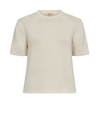 Jumper - MM ARIN COTTON KNIT - Ecru