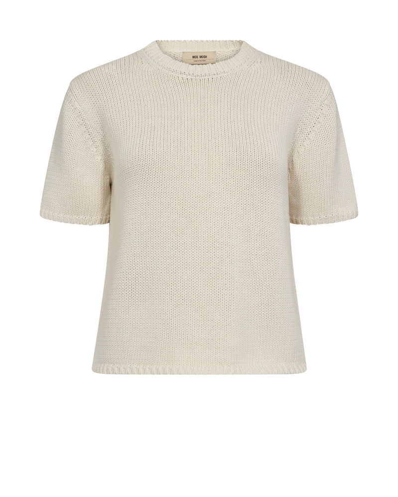 Jumper - MM ARIN COTTON KNIT - Ecru