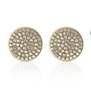 Juleo Jewellery - Decorative Disc Stud Earrings