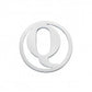 DAISY Jewellery - Disc Letters for Halo Coin Holder pendant - 925 Silver