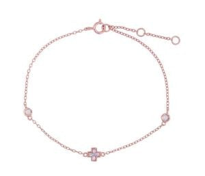 VIA London - Mini Cross Bracelet