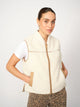 Teddy Waistcoat - ROWE - Ecru