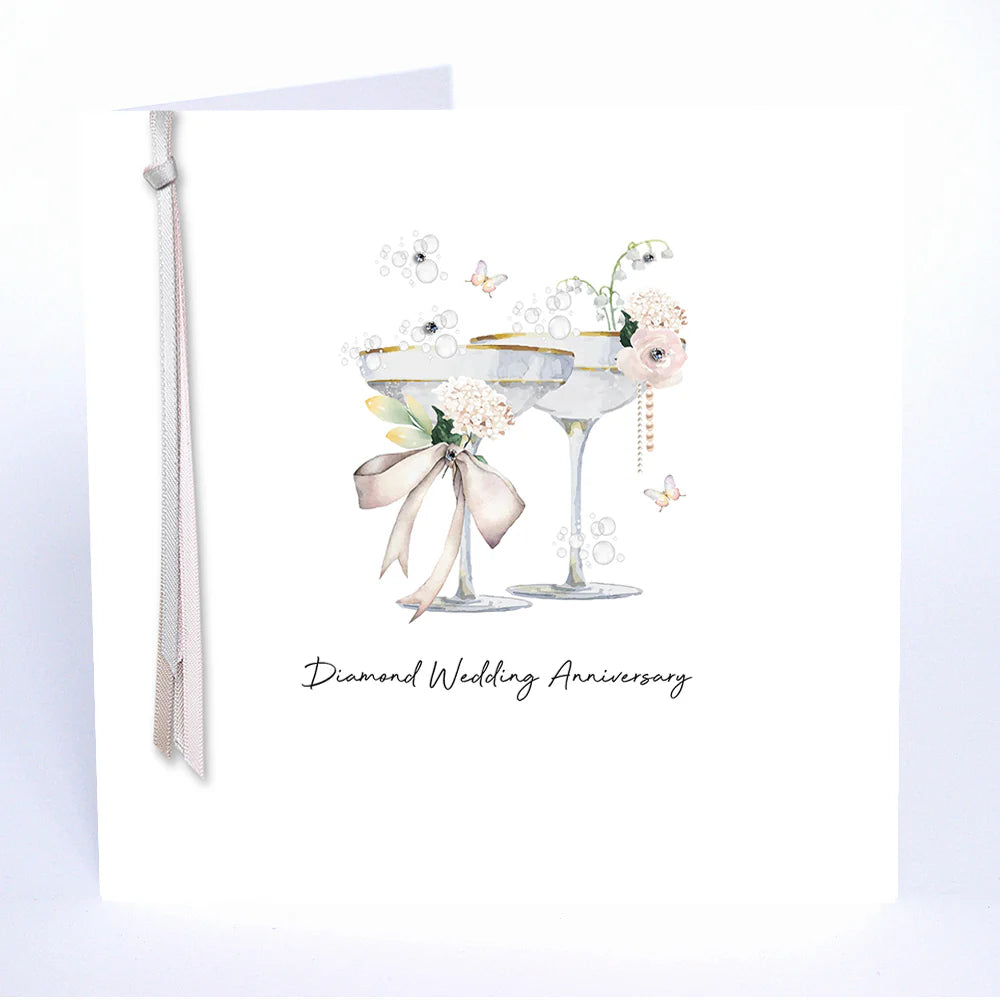 Card  -  Diamond Wedding Anniversary