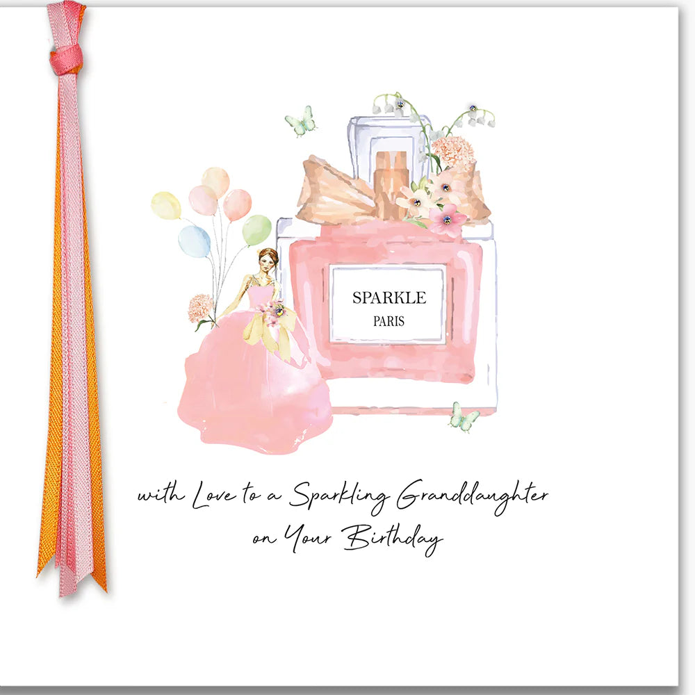 Card  - With Love To A Sparkling Granddaughter On Your Birthday