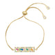 Bracelet - RUBY - Gold Plated