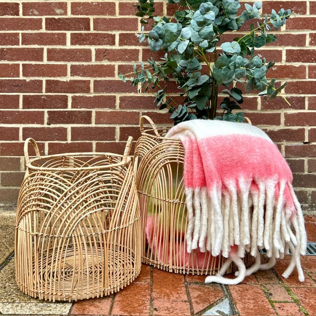 Basket - Mari Rattan - Small