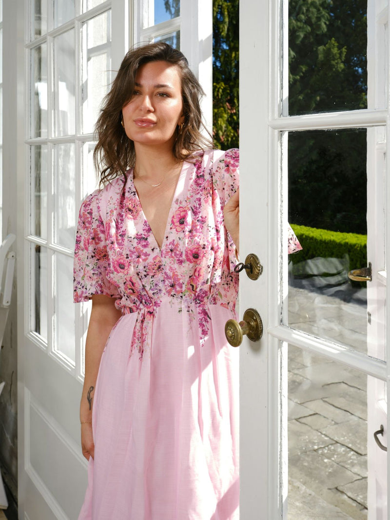 Dress Maxi - SERNA- Soft Pink