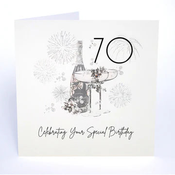 Card - 70th Celebrating Your Special Birthday