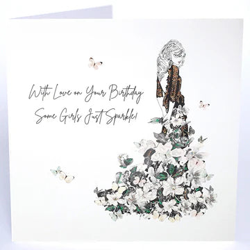 Card - Birthday - Some Girls Just Sparkle