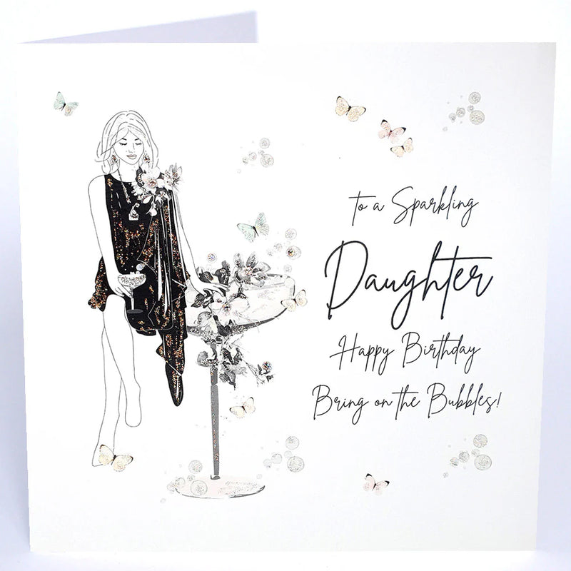 Card - To A Sparkling Daughter