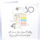 Card  - 30th With Love On Your Special Birthday