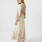 Dress Maxi - SILFI - Flower Print - Creme