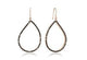 SIF JAKOBS- Sassello Collection- Hook Earrings -925 Sterling Silver-18ct Rose Gold Plated