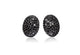 SIF JAKOBS- Pozzolo Collection- Oval Stud Earrings -925 Sterling Silver