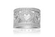 SIF JAKOBS - Alba Amore Ring - 925 Sterling Silver- White Cubic Zirconia