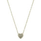 VIA London - Solid Heart Necklace