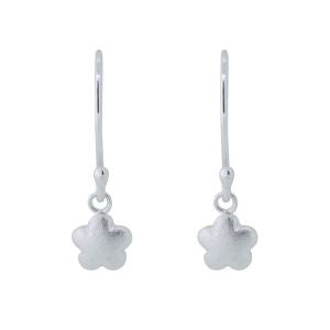 VIA London - Solid Flower Hook Earrings