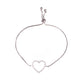 Bracelet - VIOLET - Silver Plated