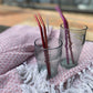 Straw - Set of 4 - Stainless Steel