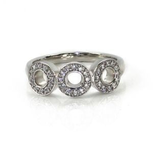 Juleo Jewellery - Triple Halo Ring