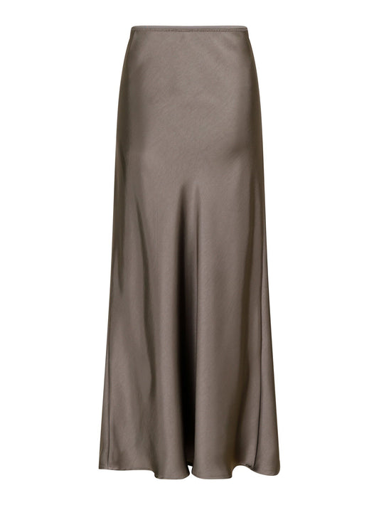 Skirt Long - VICKY - Warm Grey