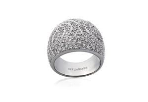 SIF JAKOBS - Ponte White Cubic ZIrconia- 925 Sterling Silver