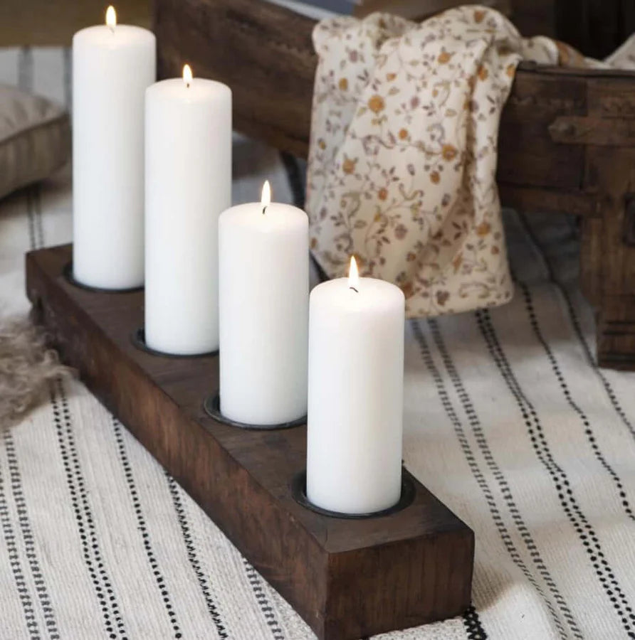 4 Pillar Candle Holder